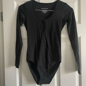 Everlane Henley bodysuit